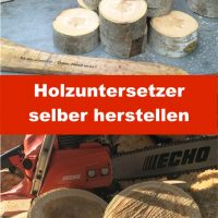Holzuntersetzer selber herstellen