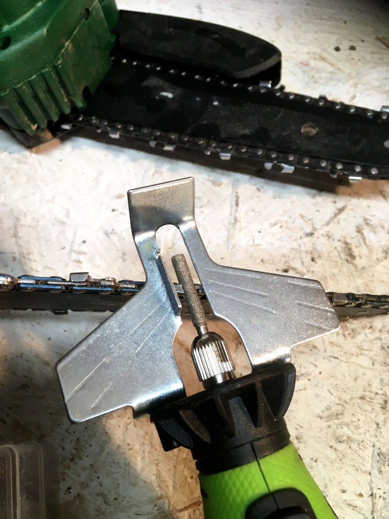 Kettenschärfer Set - Werkzeug Zum Schärfen Von Kettensägen