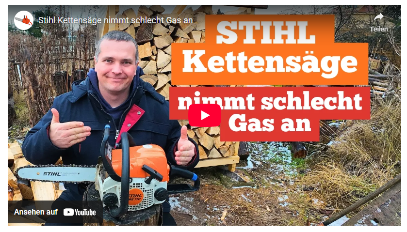 Stihl MS 170 Problem